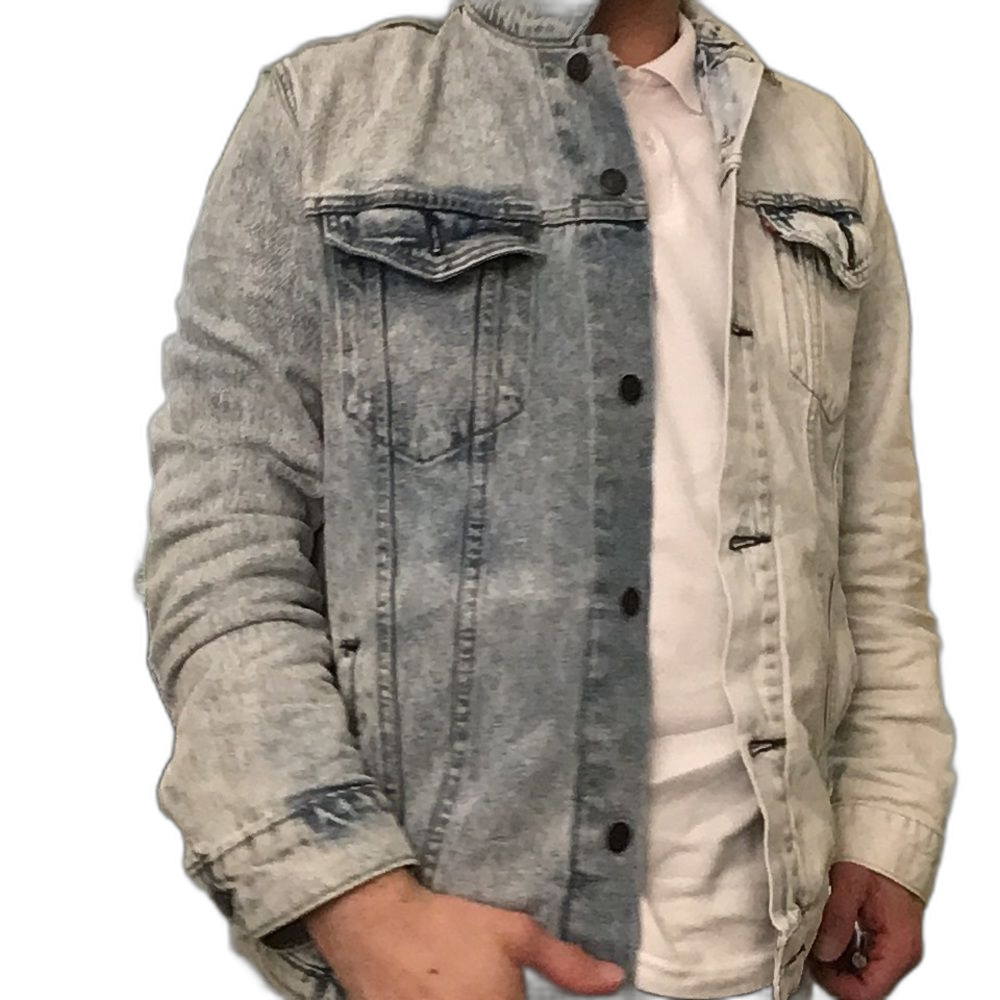 Men’s Levi’s color blocking custom